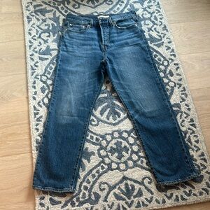 Levi’s wedgie fit straight leg high rise jeans